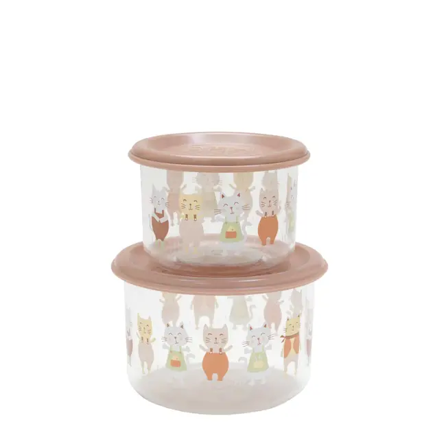 Snack Boxes Prairie Kitty - small - set of 2