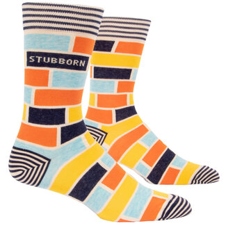 Blue Q Socks Stubborn - men