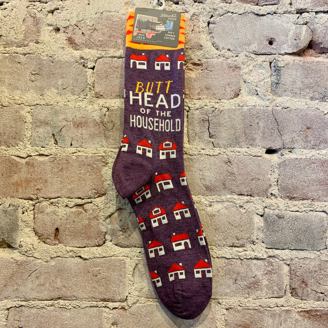 Blue Q - Socken Butthead of the Household - Größe 40-46 (Männer)