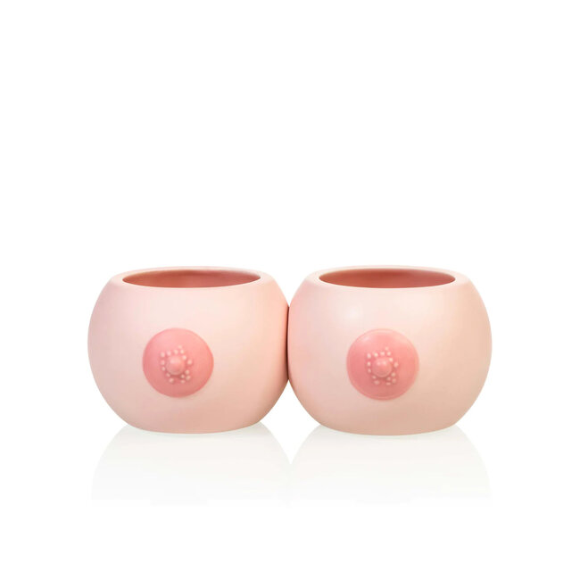 Bitten - Kopjes The Boob Cup  - set van 2