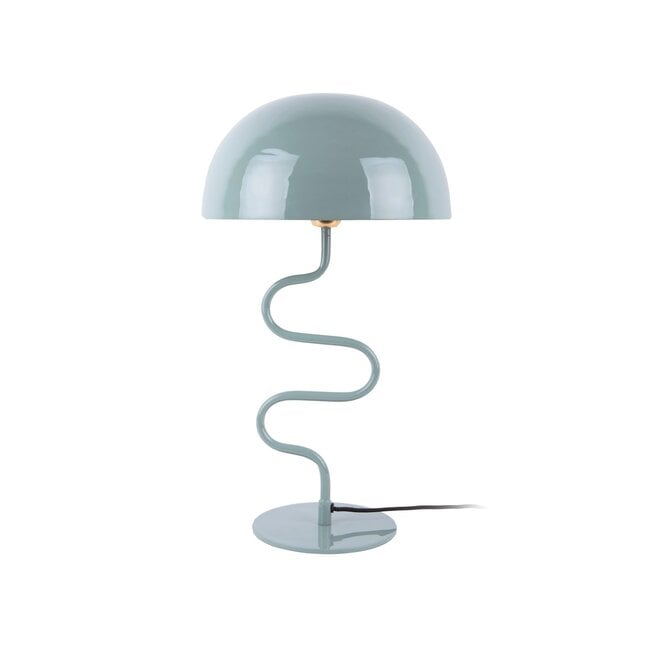 Leitmotiv Tischlampe Twist - misty blue