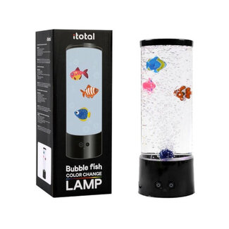 i-total Bubbel Lamp met Vissen