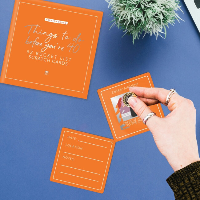 Gift Republic - Scratch Cards Things to Do Before You're 40