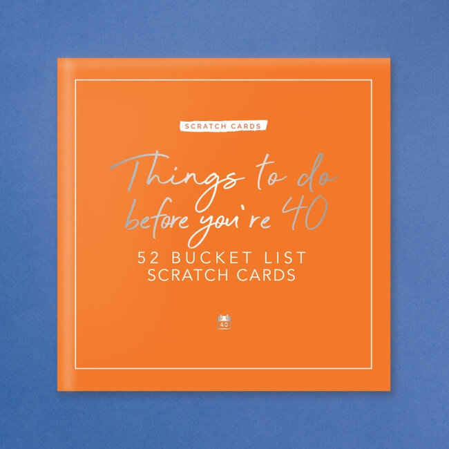 Gift Republic - Cartes à Gratter Things to Do Before You're 40