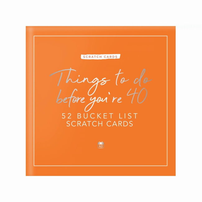 Gift Republic - Scratch Cards Things to Do Before You're 40