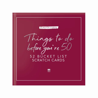 Gift Republic Scratch Cards Things to Do Before You're 50