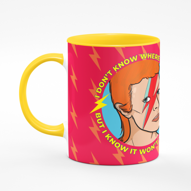 Studio Soph - Tasse Bowie - I Don't Know Where I'm Going