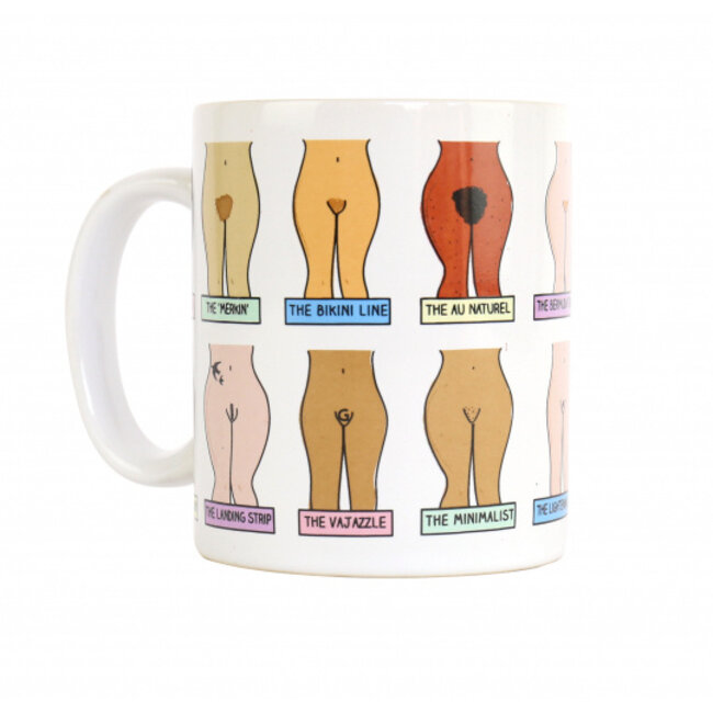 Gift Republic Muff Mug - Vagina Styles