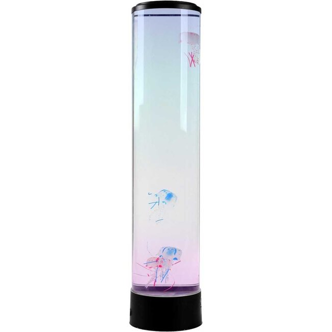 i-total - XL Jellyfish lamp - Extra Large H 70 cm - with color changing remote control