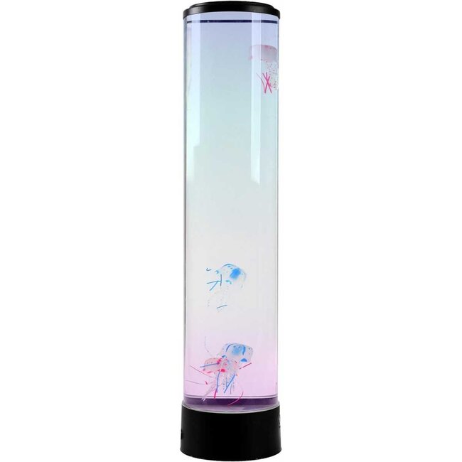 i-total - XL Kwallenlamp Jellyfish - Extra Large H 70 cm - met kleurveranderende afstandsbediening