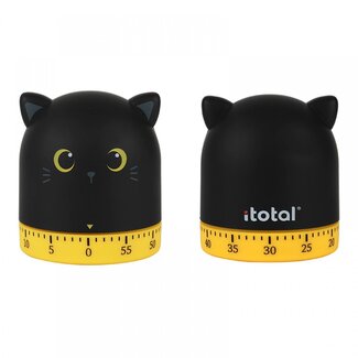 i-total Kitchen timer Black Cat