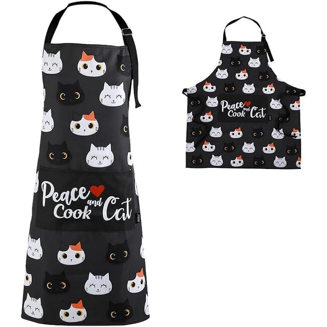 i-total - Apron Peace, Cook and Cat