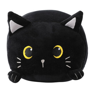 i-total XXL Coussin Moelleux Chat Noir