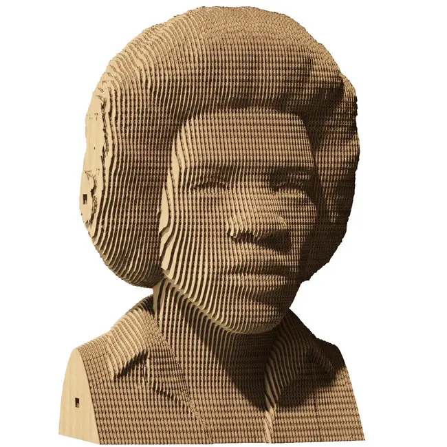 Cartonic - 3D-Skulptur-Puzzle Jimi Hendrix