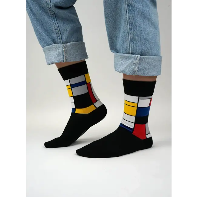 Chaussettes d'art - Chaussettes Mondrian Gift Set - 3 paires