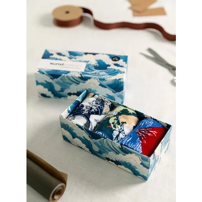 Art Socks - Socks Hokusai Gift Set - 3 pairs