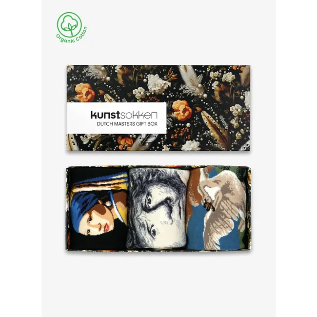 Kunstsokken Chaussettes Dutch Masters  3-Pack Boîte Cadeau