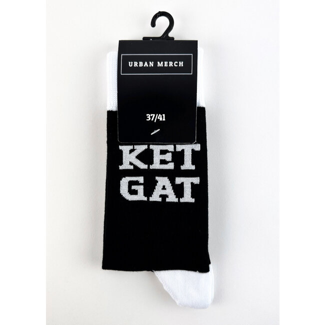 Urban Merch - Socken Ket Gat - Größe 37/41 (Frauen)