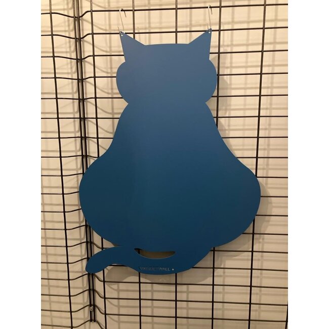 Wonderwall - Tableau Magnétique Chat - bleu - H 60 cm