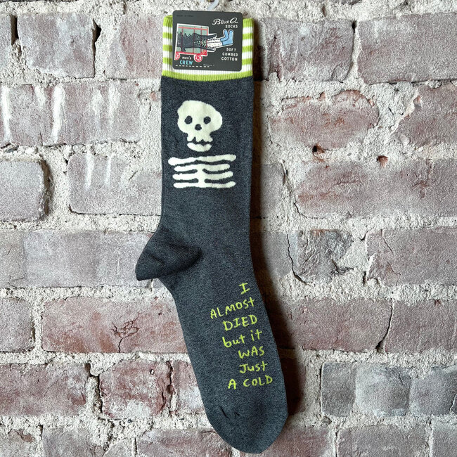 Blue Q - I Almost Died But It Was Just A Cold - Größe 40-46 (Männer)