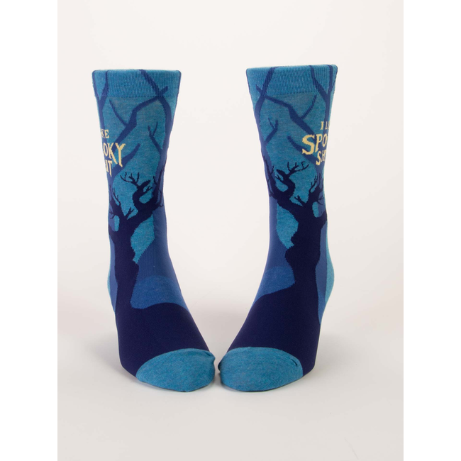 Blue Q - Chaussettes I Like Spooky Shit - taille 36-41 (femmes)