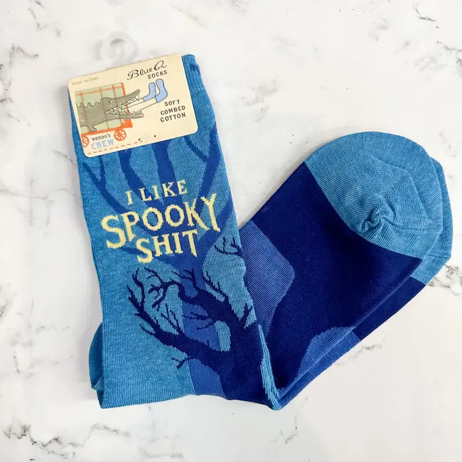 Blue Q - Socks I Like Spooky Shit - size 36-41 (women)