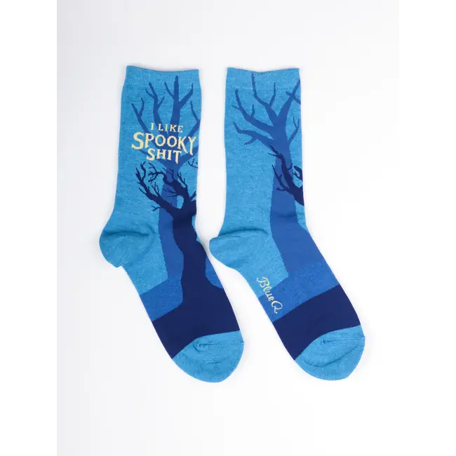 Blue Q - Socken I Like Spooky Shit - Größe 36-41 (Damen)