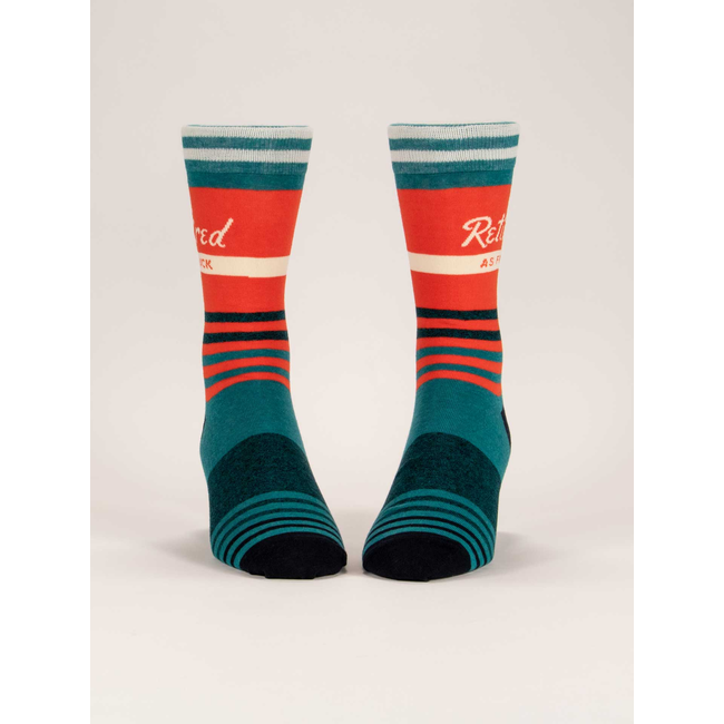 Blue Q - Socks Retired As Fuck - size 40 -46 (men)