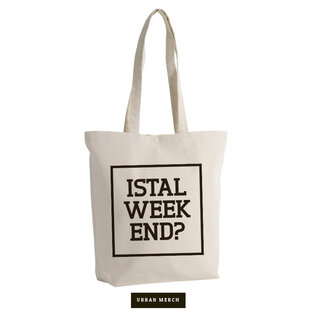 Urban Merch Tote Bag - Istal Weekend?
