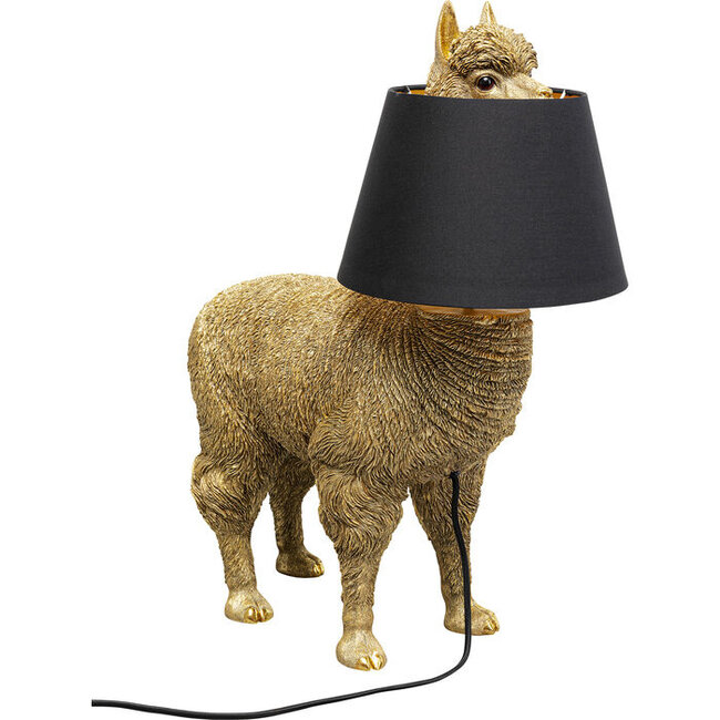 Kare Design - Lampe de Table - Lampe Animale Alpaca Lama - H 59 cm