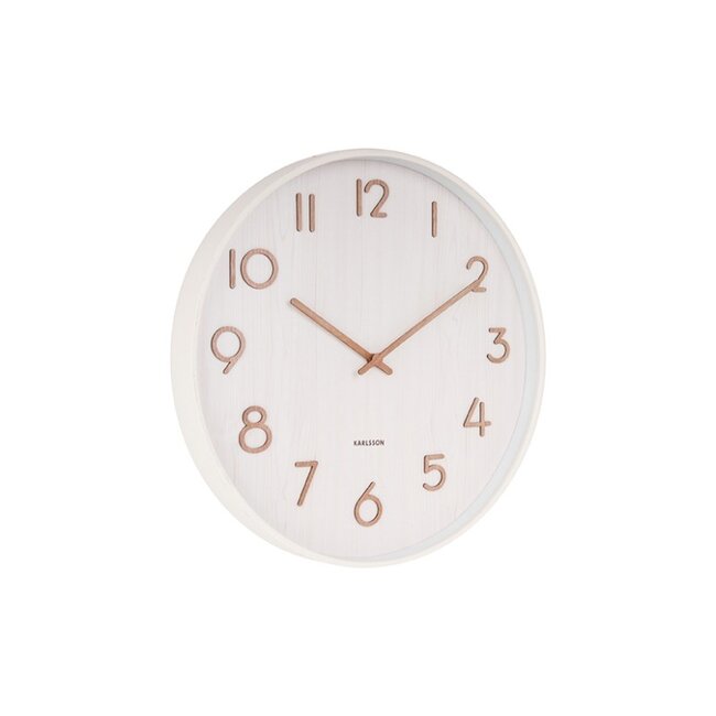 Karlsson - Horloge Murale Pure - medium blanc