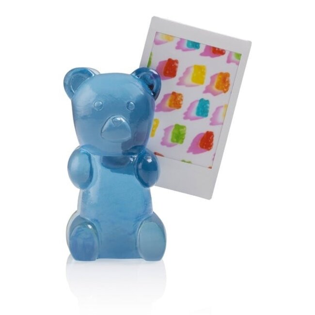 Bitten - Photo Holder Candy Bear - blue - magnetic