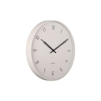 Karlsson Horloge Murale Stark - gris