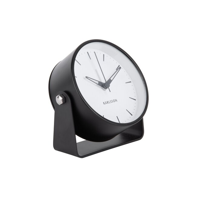 Karlsson - Alarm Clock Calm - black