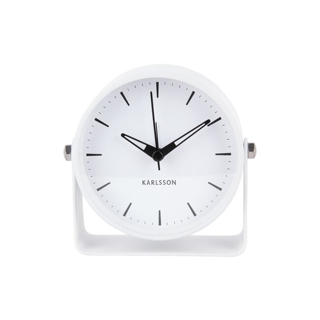 Karlsson - Alarm Clock Calm - white