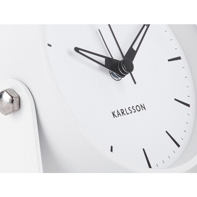 Karlsson - Alarm Clock Calm - white