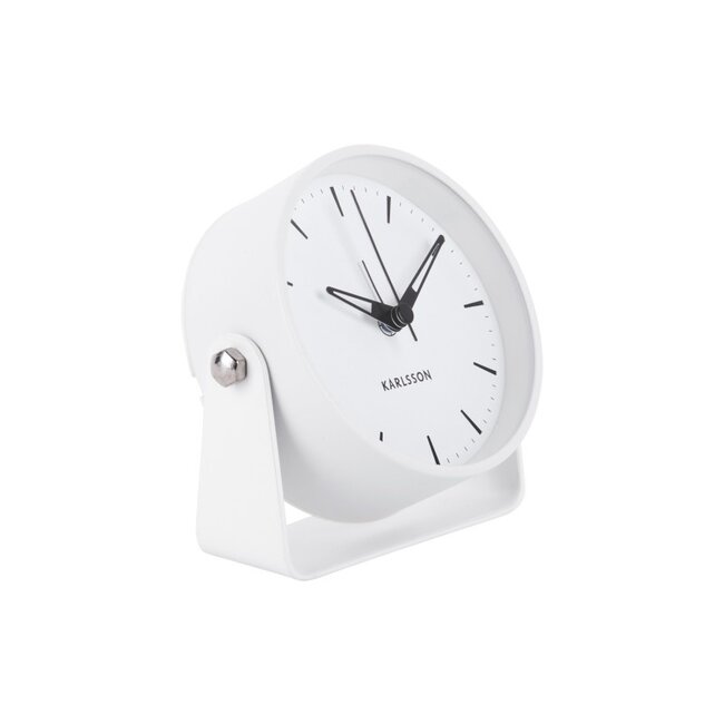 Karlsson - Alarm Clock Calm - white