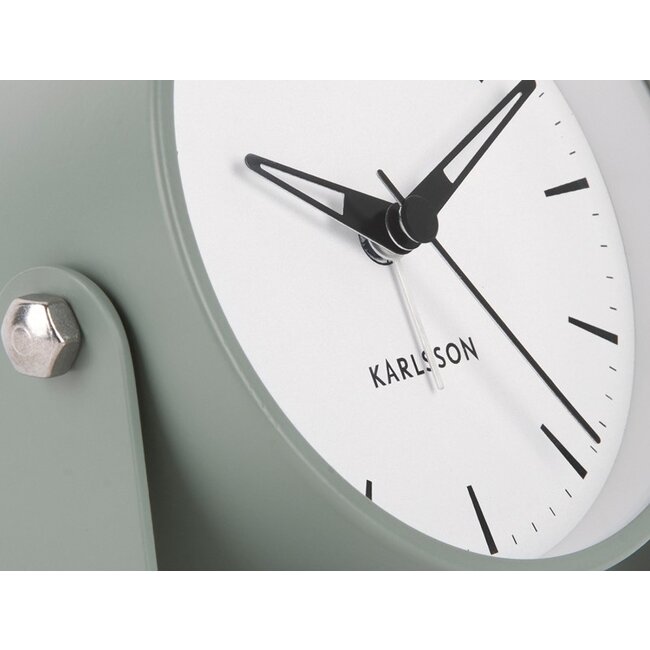 Karlsson - Wecker Calm - ergraute Jade