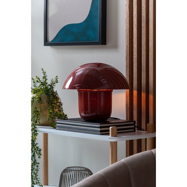 Leitmotiv - Tischlampe Fat Mushroom - ockerfarben