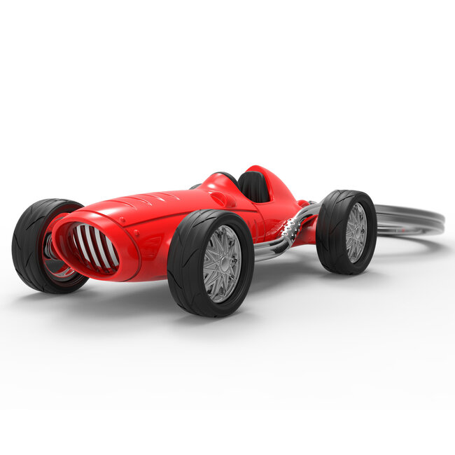 Metalmorphose - Key Ring Red Retro Racer