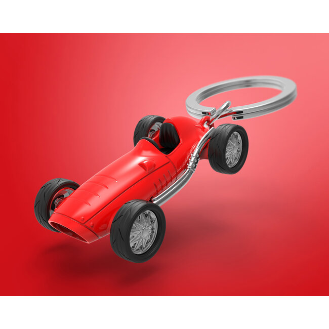 Metalmorphose - Schlüsselanhänger Red Retro Racer
