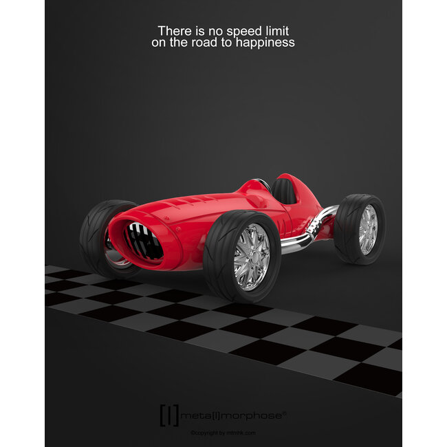 Metalmorphose - Porte-Clef Red Retro Racer