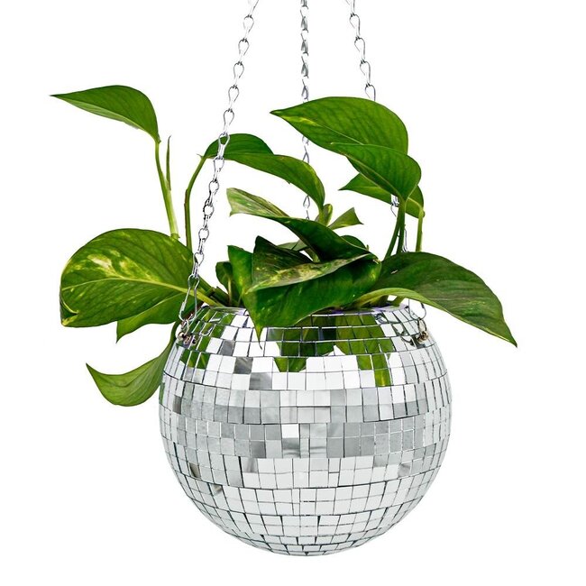 Bloempot Funky Discobol - Disco Plantenpot - hangend/staand