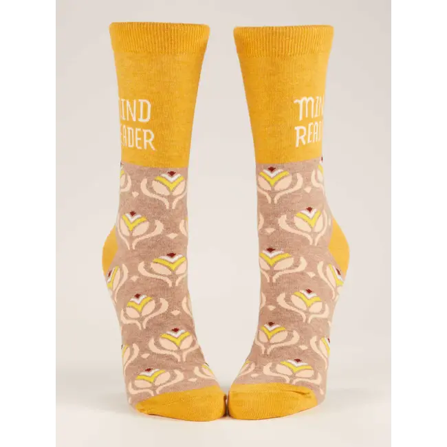 Blue Q - Socken  Mind Reader - Größe 36-41 (Damen)