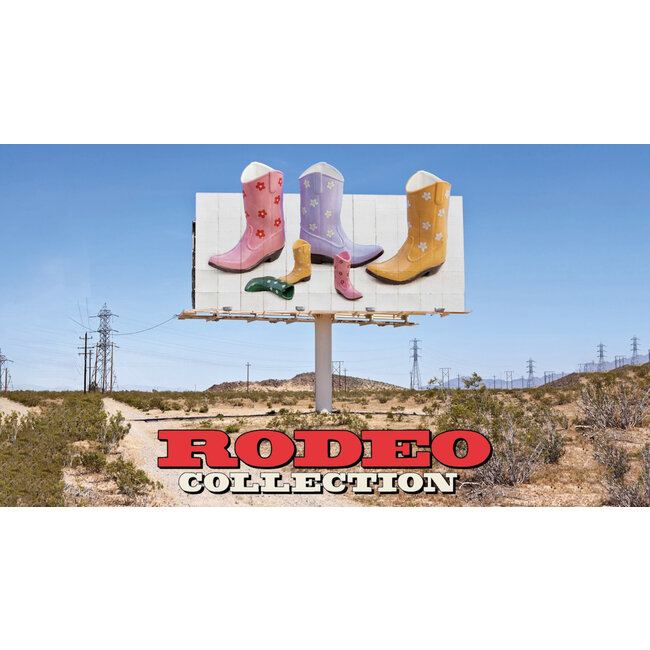 DOIY - Vaas Rodeo Cowboy Boot Geel - keramiek