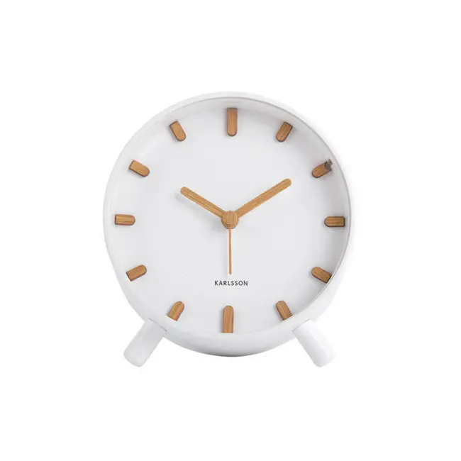 Karlsson Alarm Clock Grace - white