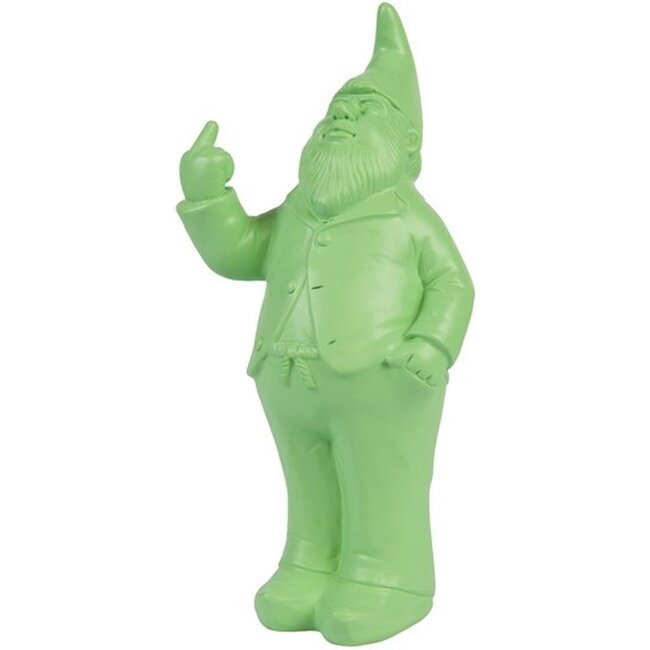 Fisura - Money Box Naughty Dwarf - Fuck You Gnome - mint green