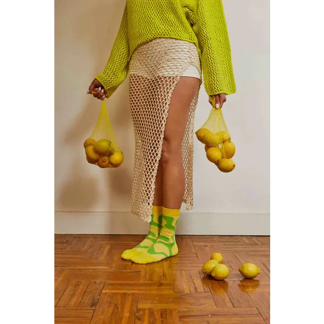 Eat My Socks - Sokken Verse Citroenen - 2 paar