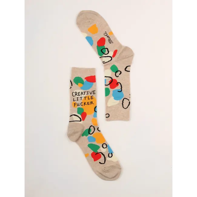 Blue Q - Chaussettes Creative Little Fucker - taille 40-46 (hommes)