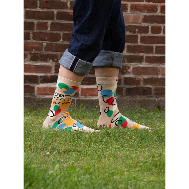 Blue Q - Chaussettes Creative Little Fucker - taille 40-46 (hommes)